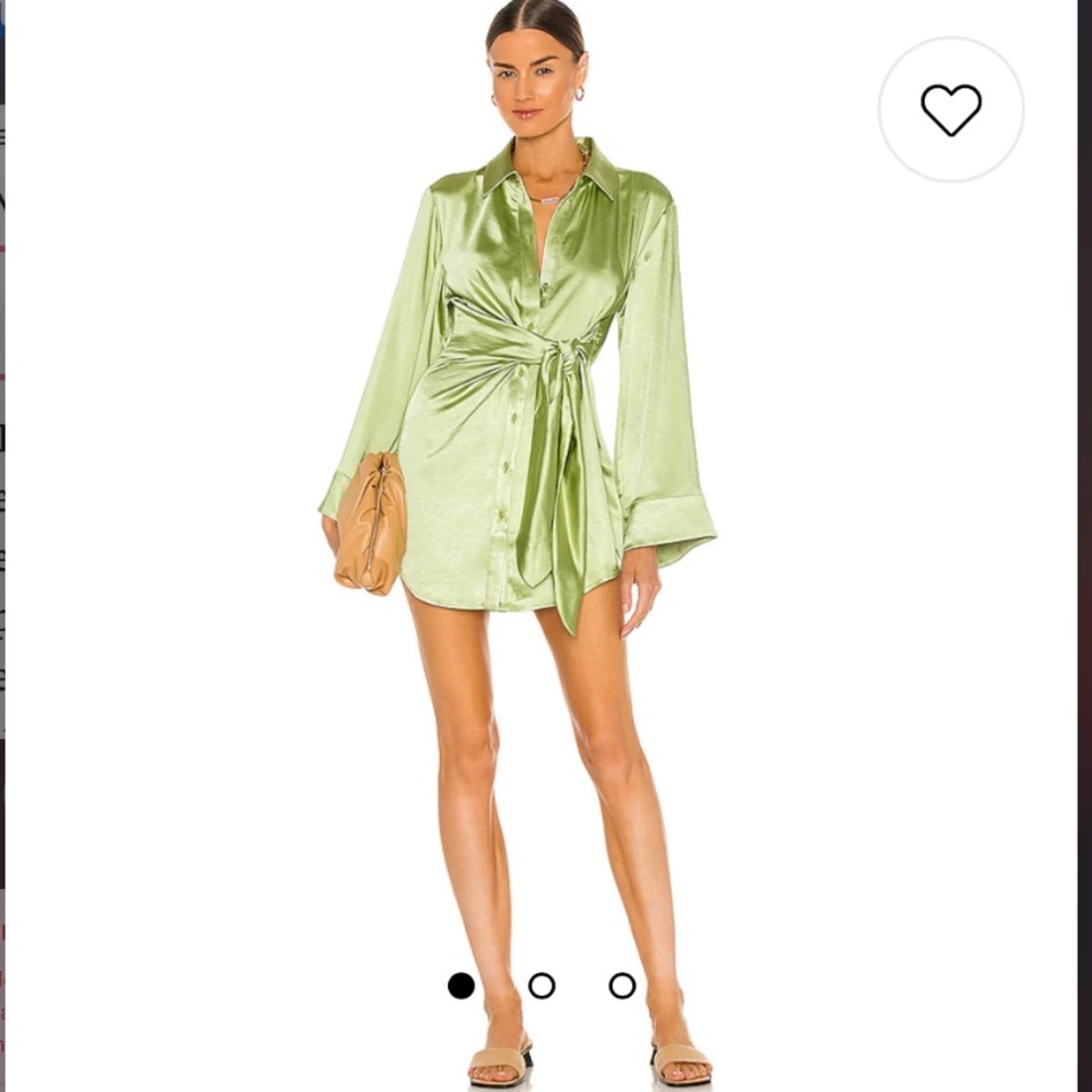 Song of Style Marta Dress in Pistachio Green